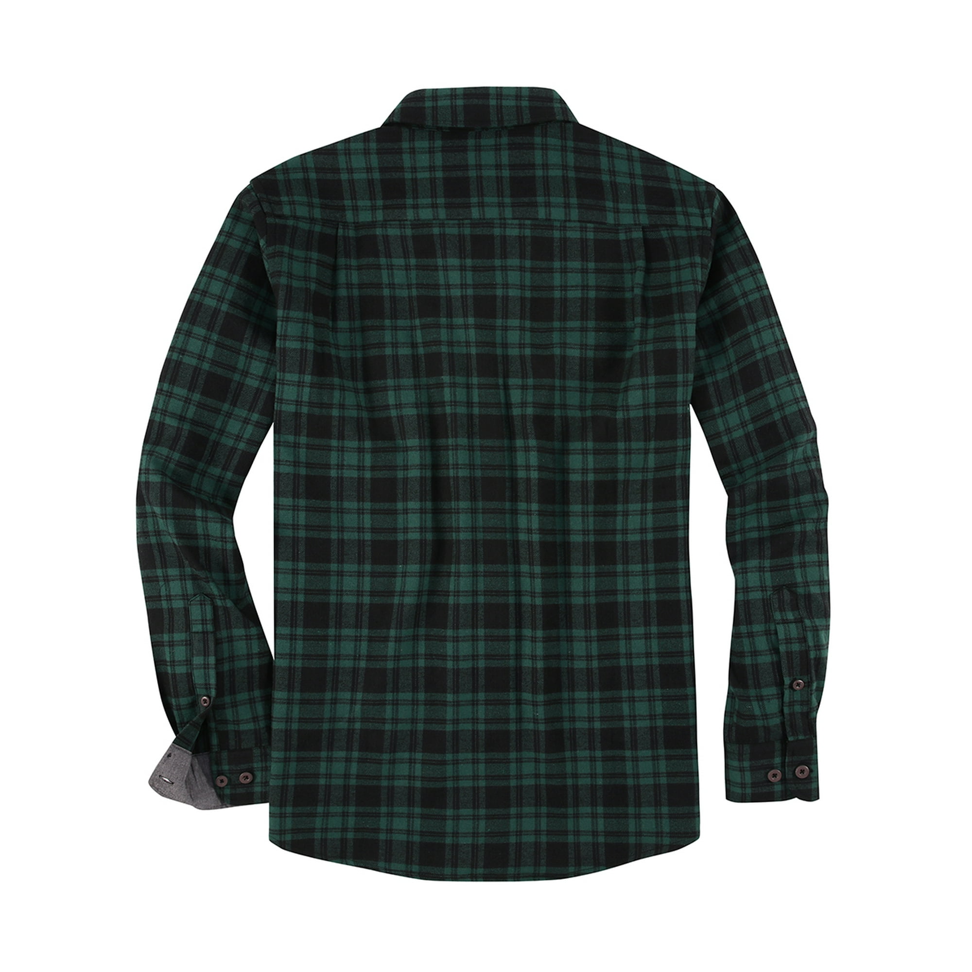 Alex Vando Mens Button Down Shirts Regular Fit Long Sleeve Casual Plaid Flannel Shirt